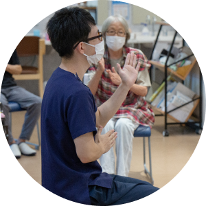 てるてる職場風景1