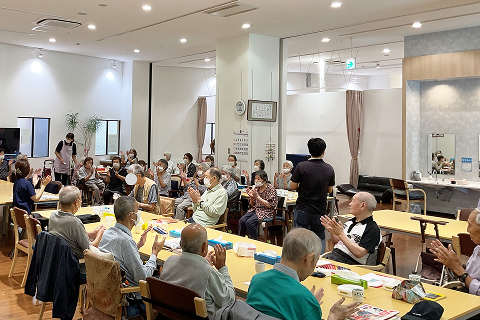 帰りの歌の様子